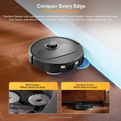 Roborock Qrevo S5V Robot Vacuum,12000Pa,FlexiArm Edge Mopping – Certified Refurb