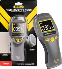 LCD Moisture Meter #MM8 – Leak and Humidity Detector – Pinless and Non-Invasive