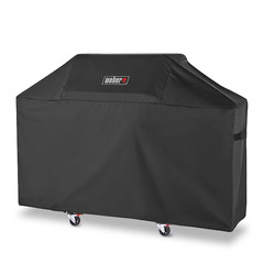 Weber Genesis 300 63-in W x 43.4-in H Black Gas Grill Cover-SALE