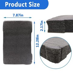 2 PCS Econo Foam Inserts for Milwaukee Packout Tool Box Organizer 48-22-8430