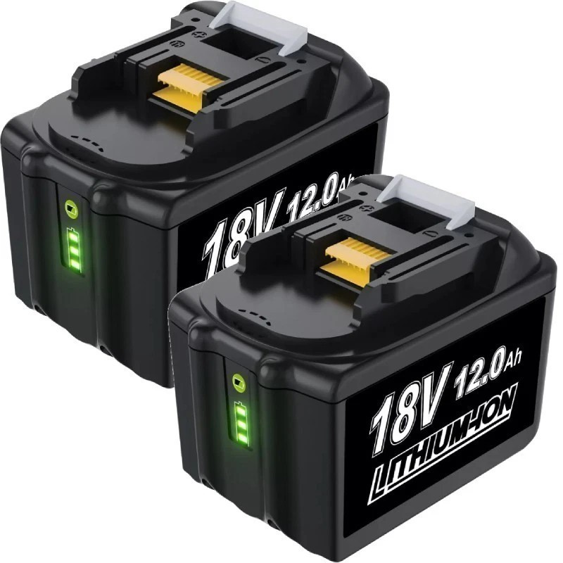 2pack BL1860B For Makita 18V Lithium ion LXT BL1830 BL1850 Charger/Battery