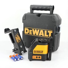 DEWALT Laser Level 2-Line Cross Line Green Light Automatic Leveling High…