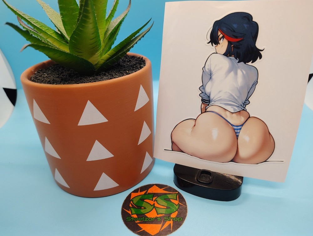 (4.5 Inches) Kill la Kill – Ryuko Matoi (Thicc) – Water-Resistant Vinyl Sticker