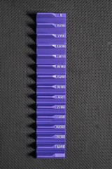 Wrench Organizer Metric Or SAE | Toolbox Insert for Combination Wrenches