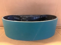 4″ X 36″ PREMIUM GREEN ZIRCONIA SANDING BELTS, 40,50,60,80,100,120 GRITS 10 PACK