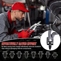 Car Clip Pliers, Spring-Loaded Panel Clip Removal Pliers Tool, Professional Auto