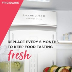 Frigidaire PAULTRAII2PK PAULTRA2 Pure Air Ultra II 2 Pack Air Filter, 2 Count