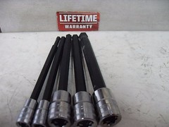 NEW CRAFTSMAN SAE METRIC BALL END LONG HEX KEY RATCHET SOCKET BIT SINGLE OR SET