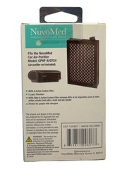 Nuvo Med HEPA Filter CAF-12/0807 Fits CPHF-6/0724 Car Air Purifier Carbon Rplmnt