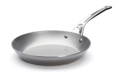 De Buyer Mineral B Pro 9 3/8″ Carbon Steel Fry Pan. SEASONING SERVICE AVAILABLE.