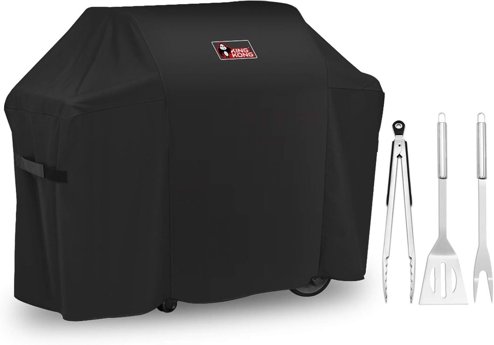 Grill Cover 7130 Premium Outdoor Cover for Weber Genesis II 3 Burner & Genesis 3