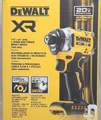 DEWALT DCF860B 20V MAX XR 3-Speed Brushless High Torque Impact Driver Tool Only