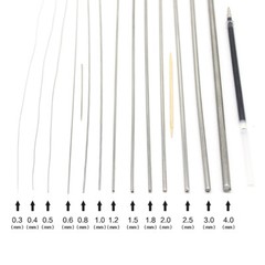 Fine Steel Wire 0.1-3mm Stainless Steel Wire Rope Soft/Hard Bead Stringing Wire