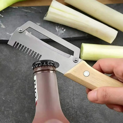 2Pcs Vegetable Peeler 3 in 1 Multi-Functional for Kitchen Stainless Steel Peeler