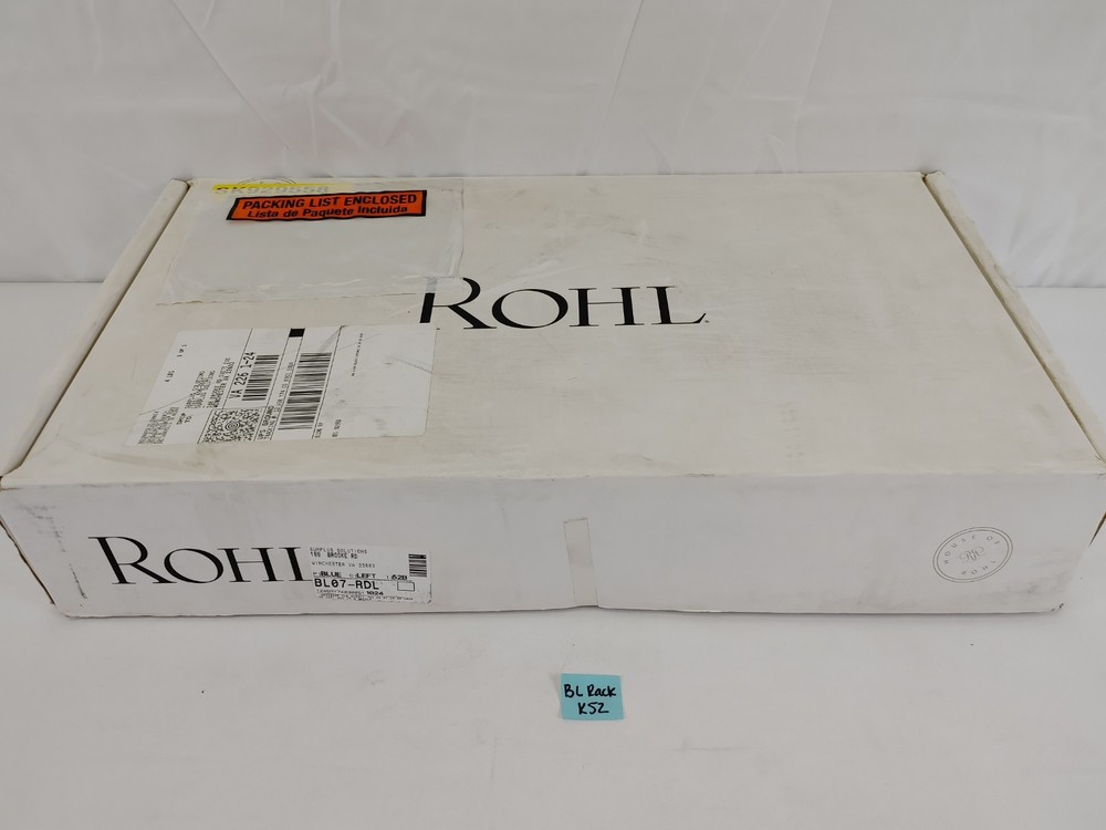 Rohl MB7960LMMBA Kitchen Faucet in Polished Chrome C-Spout Worn Box Unused