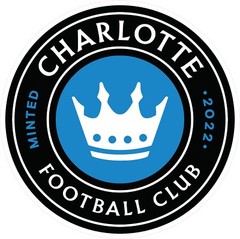 Charlotte FC Soccer Vinyl Decal Sticker Car Truck Bumper Laptop Mug Tumbler