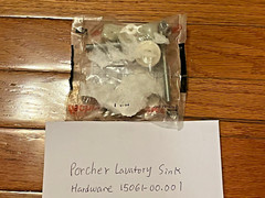 Mounting Hardware for PORCHER 1506-00.001 Lavatory Sink