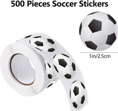 500PCS Soccer Stickers for Kids, Teens, Adults – Sports Party Supplies