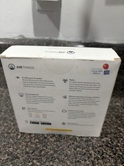 Airthings Wave Plus 2930 Smart Indoor Air Quality Monitor W/ Radon Detection
