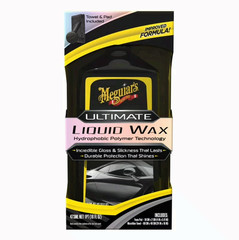 2 PACK Meguiar’s Ultimate Liquid Wax Long-Lasting Synthetic Wax, 16 oz