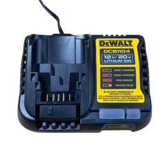 DEWALT DCB1104 20V Volt MAX Li-Ion Fast Battery Charger Genuine OEM