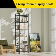 6-Wire Standing Storage Shelf for Bathroom Organizers and Storage & Laundry R…