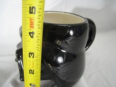 Star Wars Darth Vader 3D Helmet Mug Ceramic Black Galerie Cup Hand Wash Only