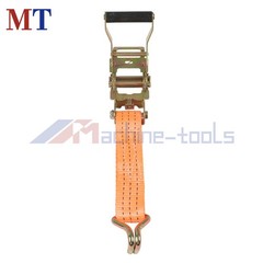 10 Pack 1.5 In x 15 Ft Ratchet Straps With J Hook 4000-lbs Heavy Duty Tie Downs