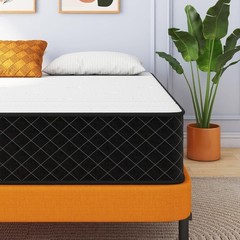10″ Full Size Mattress in a Box Hybrid Spring Memory Foam