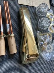 Vintage Delta Award Collection Bathroom Faucet 2710 BC 24k Gold Unused
