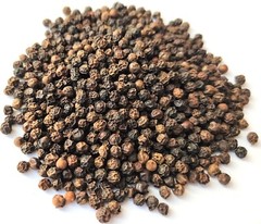 PEPPER PEPPERCORNS BLACK WHOLE INDIA 1 OZ – 2 LB RESEALABLE BAG