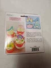 New stainless steel cookie cutter sets. Each pack has four cutters. Themes inclu