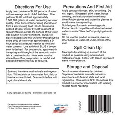 Blue Lake and Pond Dye (4 Gallon Royal – 4 Value Pack,