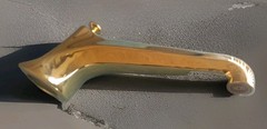 Kingston Brass Deck Mounted Roman Tub Filler – Brass Unused