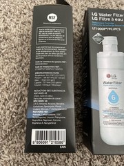 2 PACK Refresh Refrigerator Ice Water Filter For LG LT1000P ADQ747935 Brand New.
