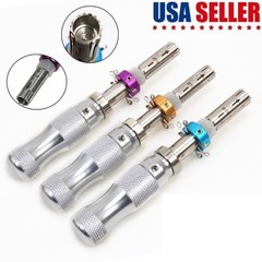 3PCS Tubular 7 Pins Tool Stainless Adjustable Tool 7mm 7.5mm 7.8mm 3 Inner Rods