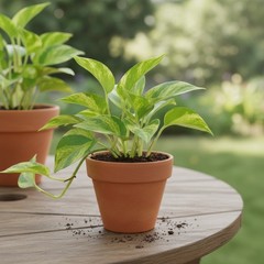 3 Rooted Pothos Live Plant Cuttings – Easy Care Indoor Houseplants