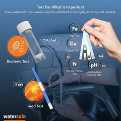 The Water Testing Kit for Drinking Water, Well and Tap Water, Sensitive Lead…