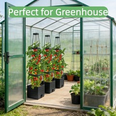 Tomato Planter 2 Pack 57 Self Watering Raised Garden Bed Trellis MQUPIN Climbing