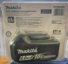 Makita BL1860B-2 18 V Pack of 2 LXT Lithium-Ion 6 Ah Battery-NEW-USA SHIP