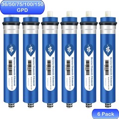 50/75/100/150 GPD RO Membrane Reverse Osmosis 1812/2012 Water Filter Replacement