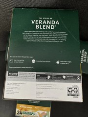 96 ct Starbucks K-Cup Coffee Pods Blonde Roast Veranda Blend Keurig LOT Light