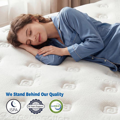 12″ King Size Hybrid Mattress in a Box – Medium Firm, Cool & Supportive Sleep