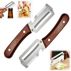 2PCS 3 in 1 Multi-Functional Vegetable Peeler for Kitchen Stainless Steel Peeler