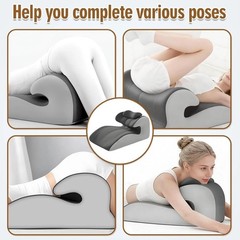 Sweet Spot Couple Pillow Couple Pillow Hip Pad Wedge Pillow Memory Foam 27°Angle