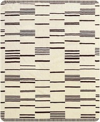 CLINT EASTWOOD ALPACA WOOL BLANKET – XL 102X83 in REVERSIBLE CREAM/BROWN WESTERN