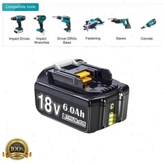 2PACK BL1860B For Makita 18 Volt 8.0Ah LXT Li-Ion Battery BL1830 3.0Ah / Charger