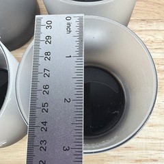 4 Casamigos Tequila Rocks Lowball Glasses Gray Hand Wash Only