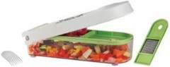 Vidalia Chop Wizard Fasted/Safest/Easiest Way to Chop or Dice Fruit, Vegetables
