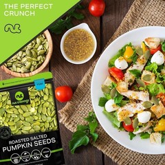 Roasted & Salted Pumpkin Seeds, Pepitas, No Shell (32 Ounce, 2LB)